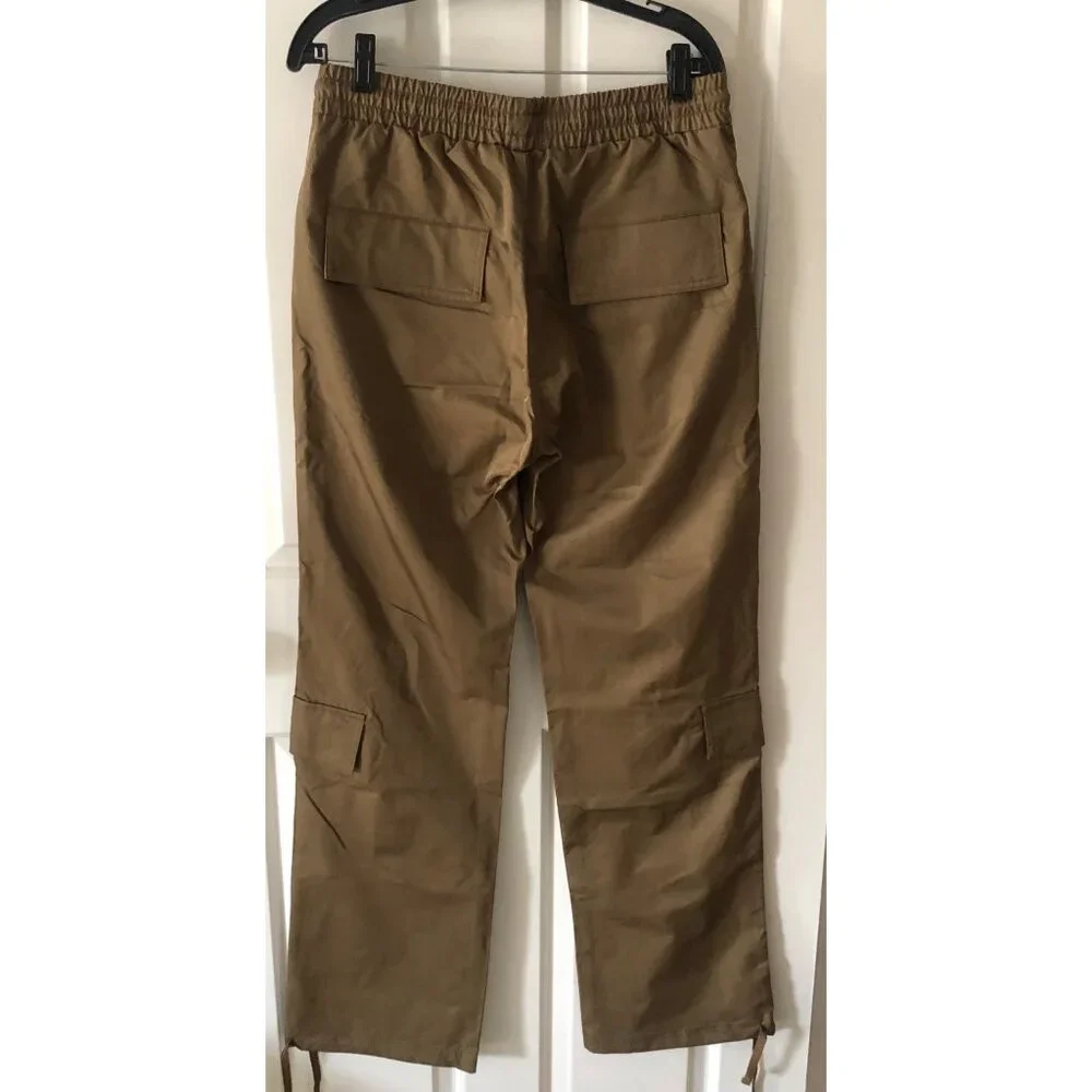 New EPTM Parachute Cargo Pants Brown Size Small
